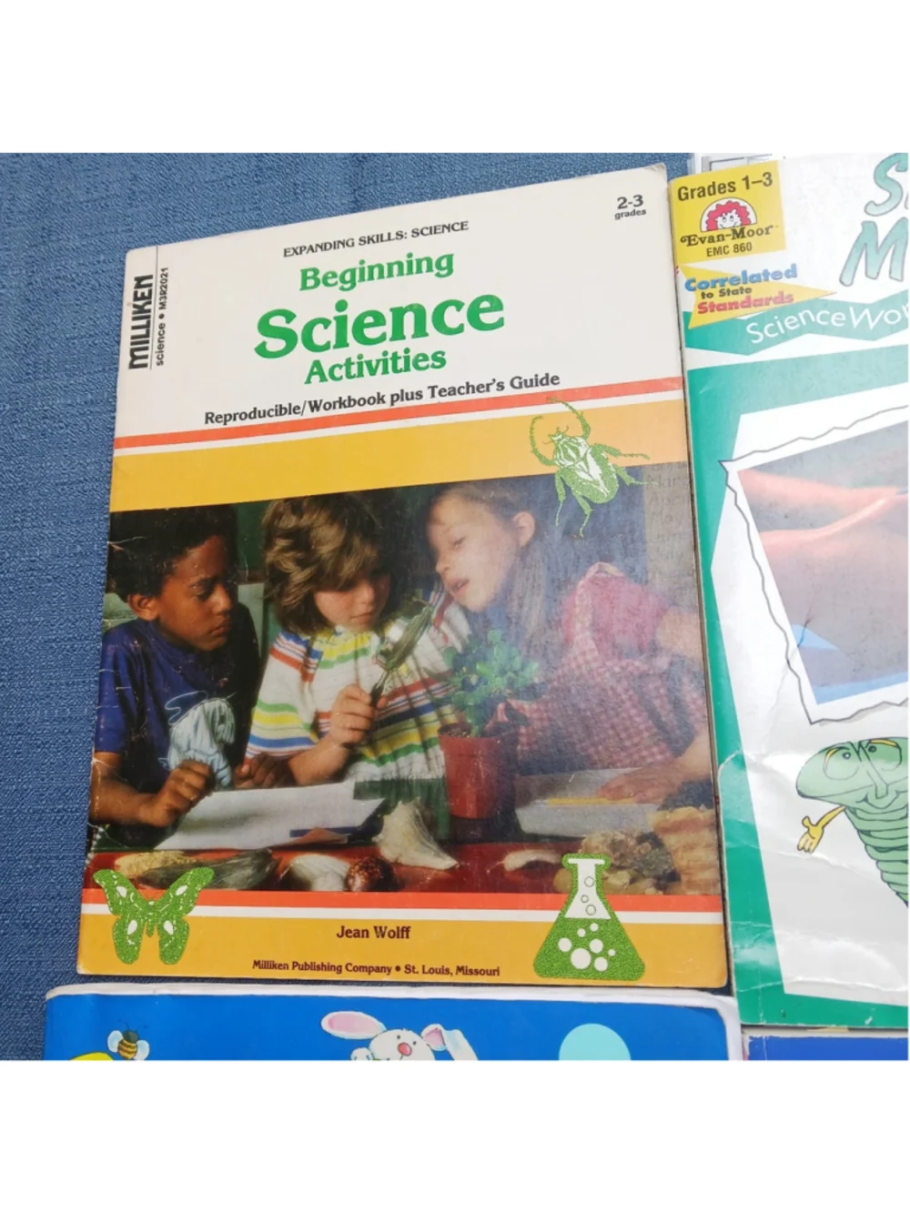 Homeschool Teacher's Aide Science Bundle 4 Books Grade 1-3 Early Education VTG